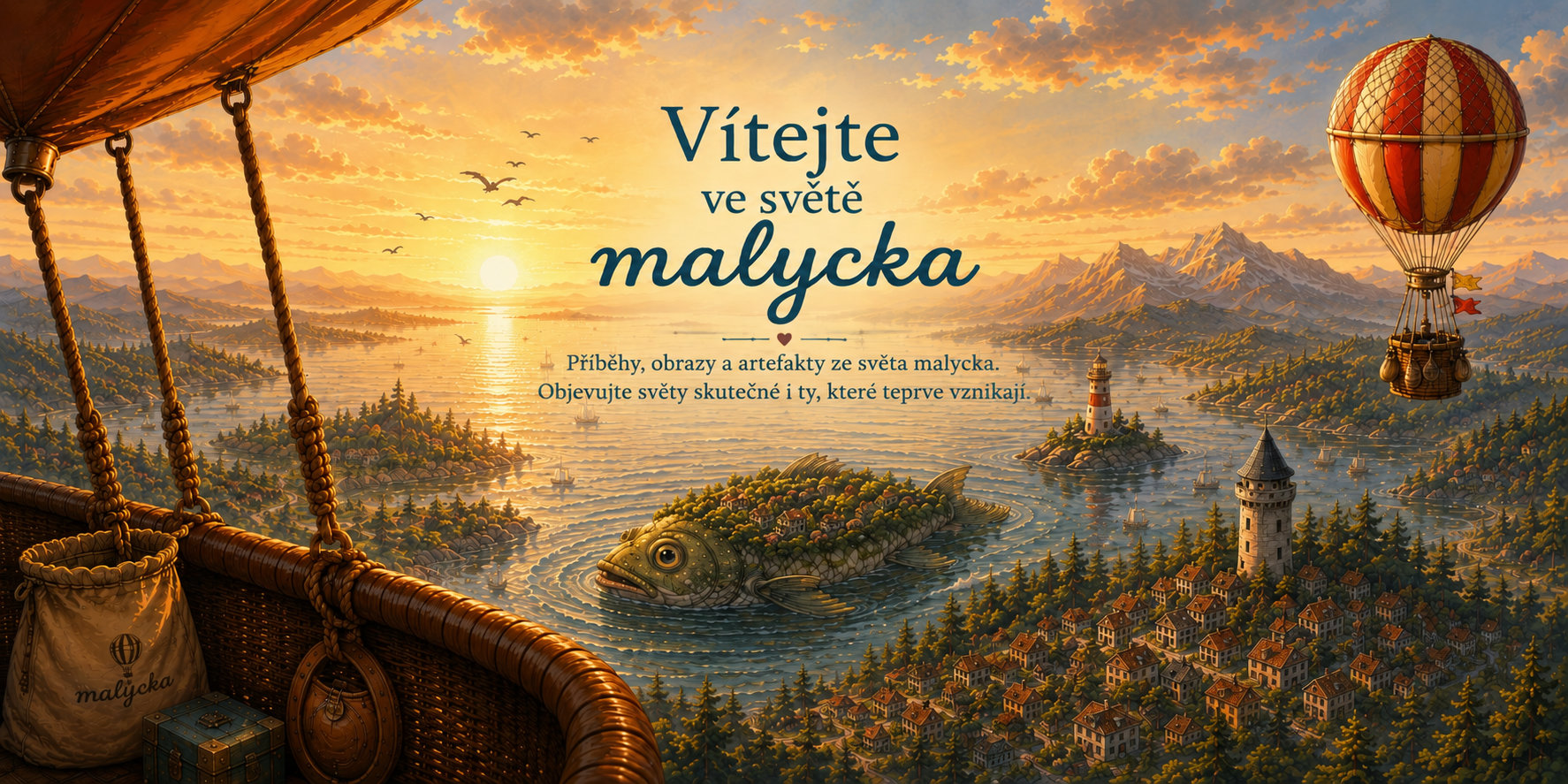 Vítejte ve světě malycka – autorské ilustrace, originální dárky a ruční tvorba z podhůří Beskyd