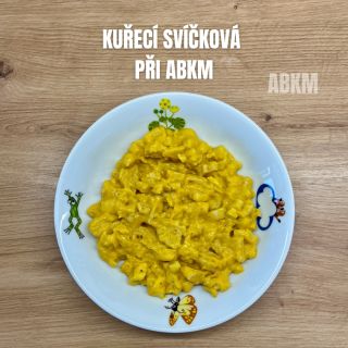 🍽 KUŘECÍ "SVÍČKOVÁ" PŘI ABKM 🍽 (pro celou rodinu) Tuhle verzi svíčkové dělám opakovaně. Je opravdu výborná a vhodná při...