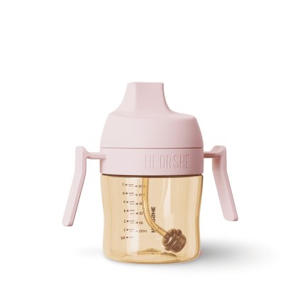 HEORSHE - hrnček s náustkom 210 ml - Pink