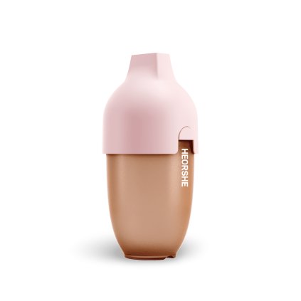 HEORSHE – antikoliková dojčenská fľaša 6m+ 240 ml - Pink