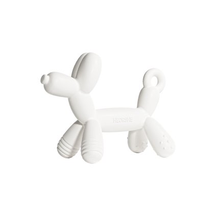 Silikónové hryzadlo - Puppy - White