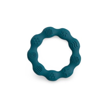 Silikónové hryzadlo - Morská Vlna - Ocean Blue