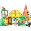 Magnetická stavebnica Jungle - 32 pcs