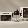 HEORSHE - hrnček so slamkou 300 ml - Black