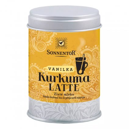 kurkuma latte vanilka