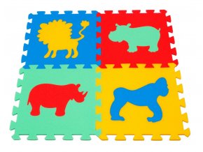 Pěnový koberec puzzle Zvířátka II