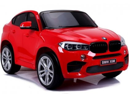 Elektrické auto BMW X6M Červené Dvojmiestne