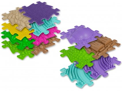 ASKA Senzomotorický koberec pre deti HUGE 13 ks puzzle (3)