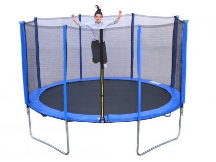 R SPORT Trampolína 8FT 252 cm + ochranná sieťka + rebrík (1)