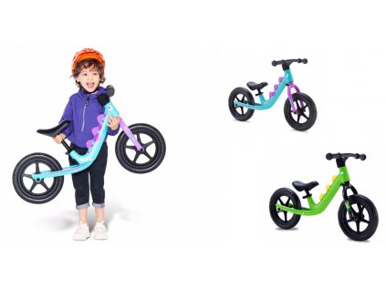 RoyalBaby Detské bicyklové bežecké odrážadlo DINO penové kolesá detské odrážadlo detský bežecký bicykel 01