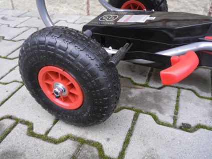 Šľapacia kára G5 malypretekar červená modrá hračky športové potreby 01