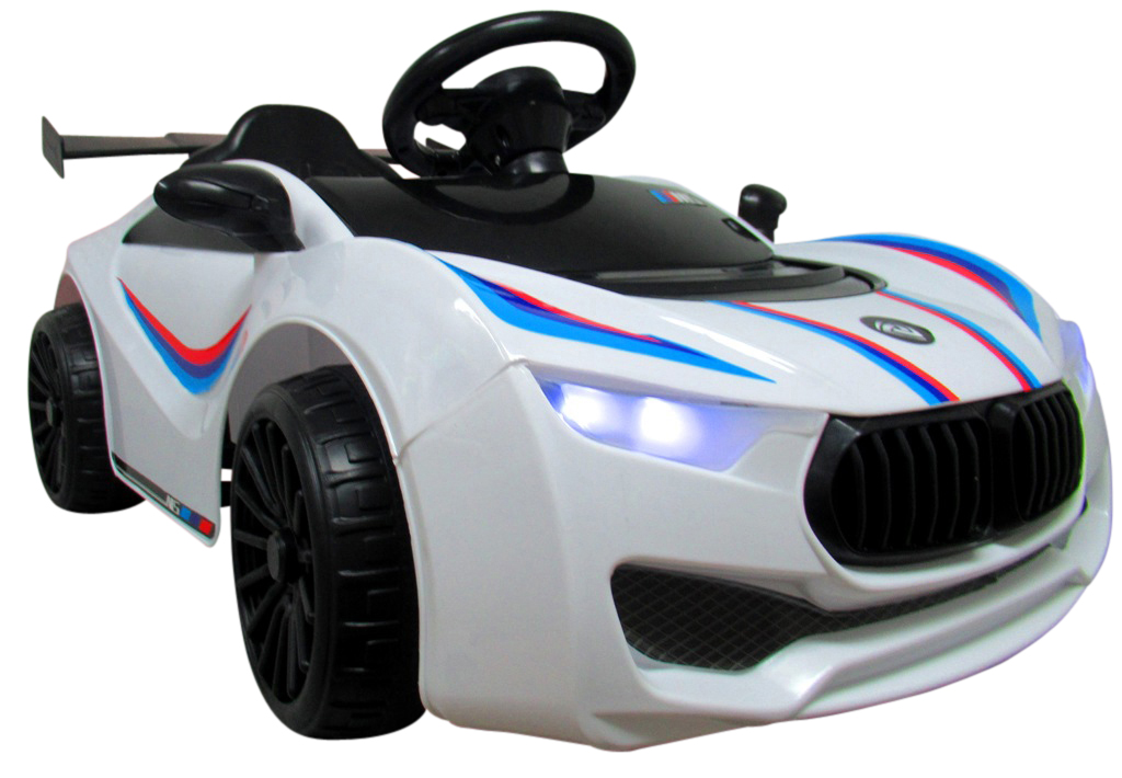 Elektrické auto CABRIO B5 - biele