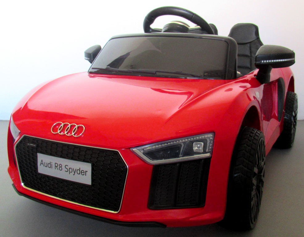 Elektrické auto Audi R8 s licenciou - červené