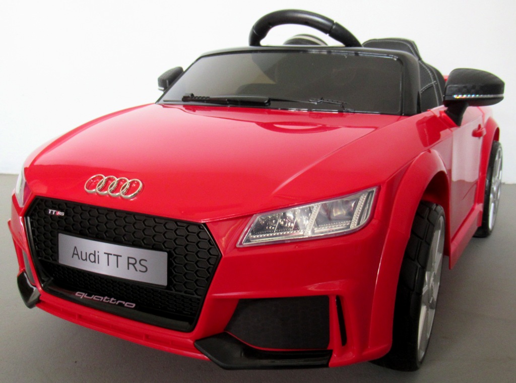 Elektrické auto AUDI TT s licenciou - červené