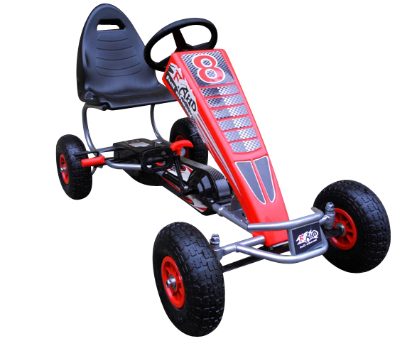 Go-Kart Kára na pedále - šliapacia kára G5 Farba vozidla: Červená