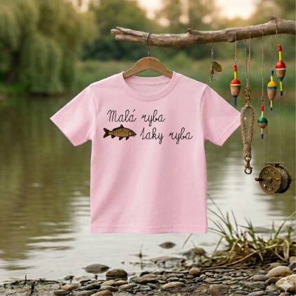 Dětské tričko Malá ryba taky ryba