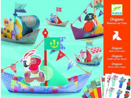 origami lodky djeco