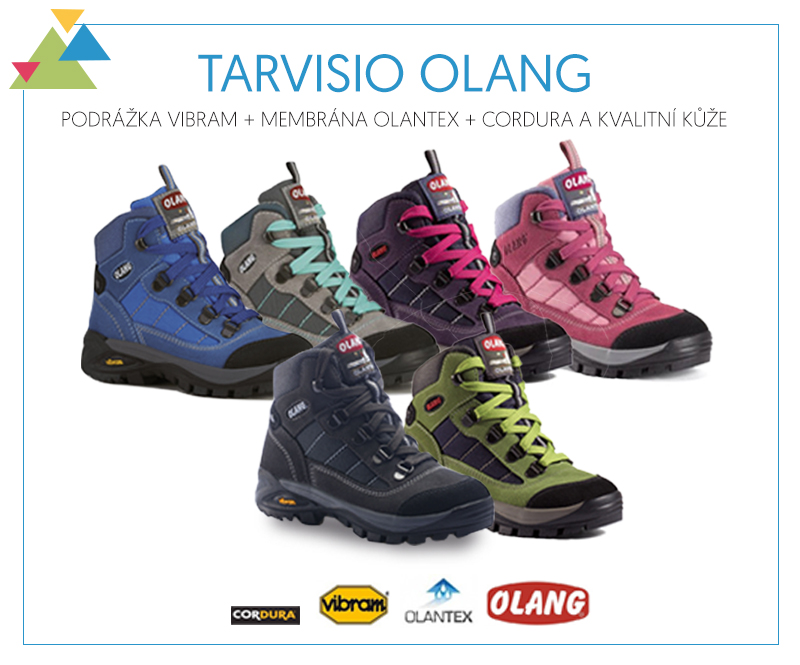 OLANG dětské trekové boty s vibramem
