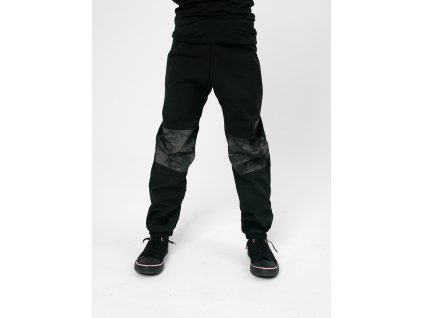 Drexiss SOFT kalhoty dětské zimní BLACK-ARMY