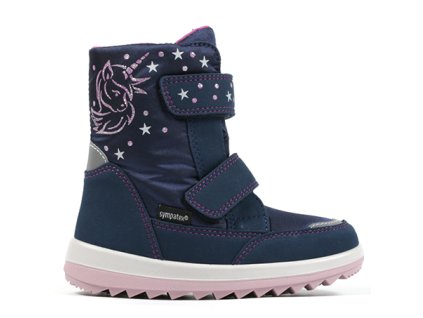 Richter Husky 2.0 navy zimní dívčí membránové boty 5000 8292 6820