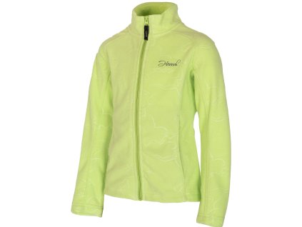 Hannah Mine kids dětská fleece mikina zelená