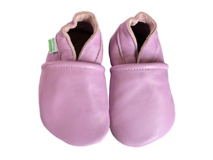 Hopi Hop BAREFOOT kožené capáčky LILA