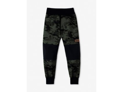 Drexiss SOFT kalhoty dětské zimní ARMY- BLACK