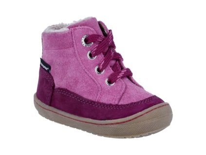 Richter 0419 dívčí zimní kožené membránové boty SYMPATEX na tkaničky Lady/Berry