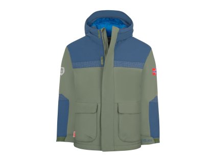 Trollkids Finnmark Jacket XT chlapecká zimní bunda ivy