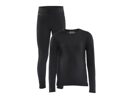 CRAFT Set CORE Warm Baselayer Junior - black