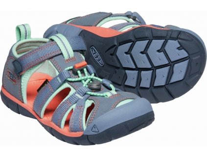 KEEN SEACAMP II CNX YOUTH JR flint stone/ocean wave