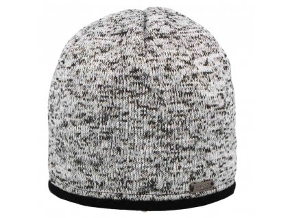 RDX zimní pletená čepice Merino 3781 šedá