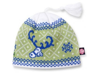 KAMA zimní čepice Merino s Windstopper BW15 zelená