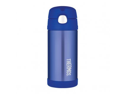 Thermos FUNtainer Dětská termoska s brčkem 355ml - modrá