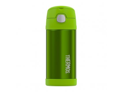 Thermos FUNtainer Dětská termoska s brčkem 355ml - limetková