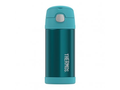 Thermos FUNtainer Dětská termoska s brčkem 355ml - tyrkysová