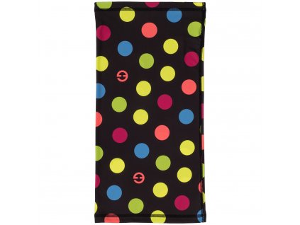 MULTIFUNKČNÍ ŠÁTEK ELEVEN DOTS COLOR BLACK