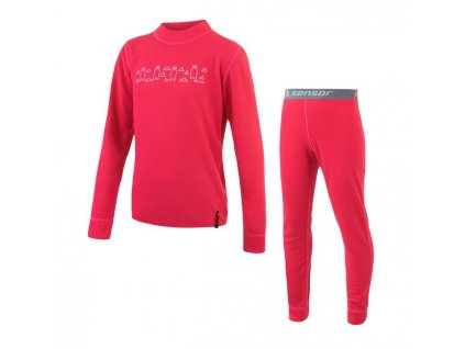 SENSOR DOUBLE FACE set BEARS magenta dětský komplet