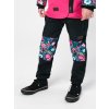 Drexiss jaro/podzim soft BLACK-TINY FLOWERS kalhoty