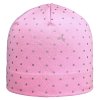 RDX bavlněná čepice 0474 jednobarevná s puntíky