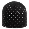 RDX bavlněná čepice 0474 jednobarevná s puntíky