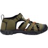 KEEN SEACAMP II CNX YOUTH JR dark olive / gpld flame