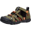 KEEN SEACAMP II CNX YOUTH JR dark olive / gpld flame