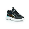 Progress KIDS TRAINING dětské boty černá/tyrkysová/oranžová (61KAFW1)==