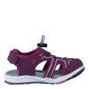 Viking Sandále dívčí Thrill Plum/Dark Pink