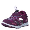 Viking Sandále dívčí Thrill Plum/Dark Pink
