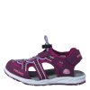 Viking Sandále dívčí Thrill Plum/Dark Pink