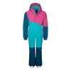 Trollkids Hallingdal dívčí zimní kombinéza dark turquoise/madeira blue