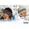 KAMA zimní čepice Merino s fleecem A42 108 modrá M
