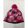 RDX zimní pletená čepice Merino 3461 růžová